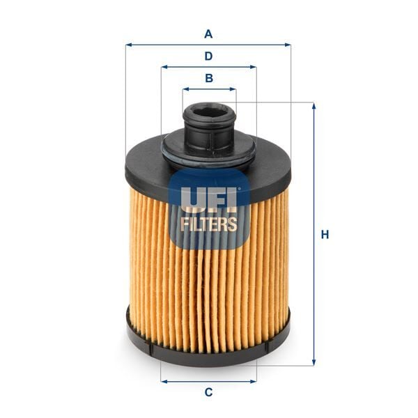 UFI 2503100 YAĞ FİLTRESİ OPEL ASTRA H-CORSA C-CORSA D-COMBO-MERIVA A-AGILA 1.3 CDTI 500 ALBEA DOBLO FIORINO PU NTO IDEA LINEA PANDA 07> MITO 09>15 YPSILON 03>12 1.3 MTJ - Görsel 1