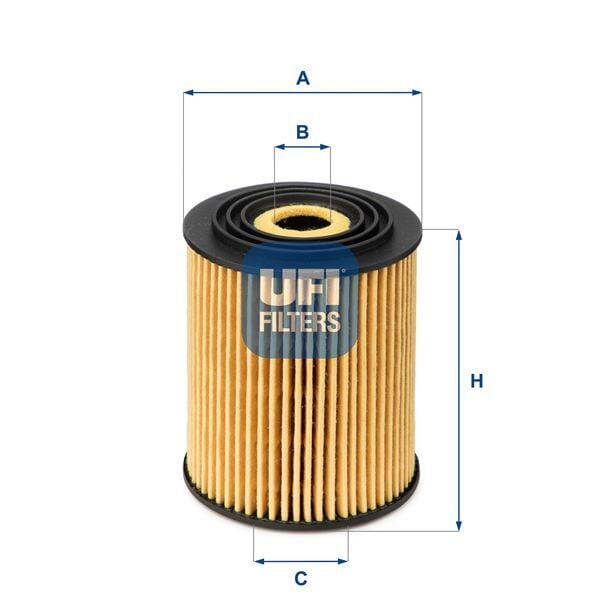 UFI 2503400 YAG FILTRESI MINI W10 W11 R50 R52 R53 . JEEP RENEGADE SUV 14> . FIAT EGEA 14> - Görsel 1
