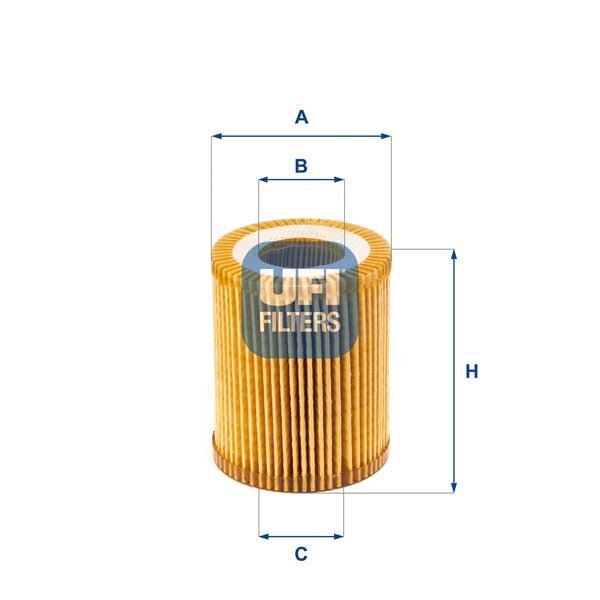 UFI 2516400 YAG FILTRESI BMW N13 F20 F21 F30 F31 F35 - Görsel 1