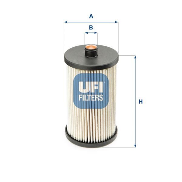 UFI 2601200 YAKIT FİLTRESİ VW CRAFTER 30-50 2.5 TDİ 06 > OE - Görsel 1