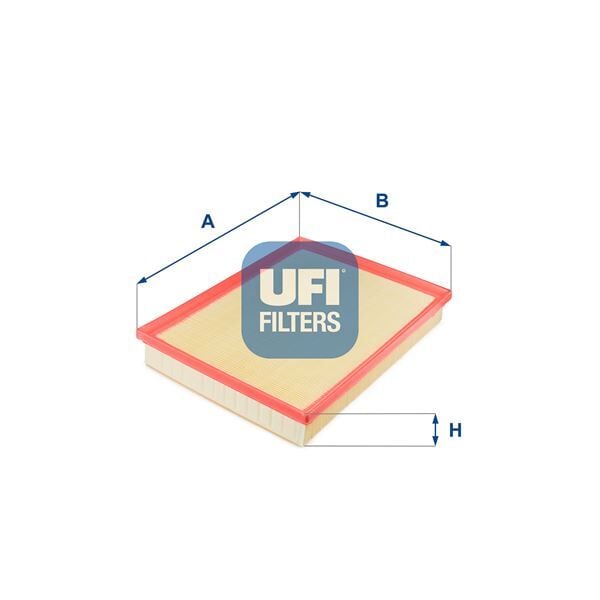 UFI 3010700 HAVA FİLTRESİ ASTRA G 98-04 - ASTRA H 04-14 -ZAFIRA A 98-10 1.4-1.6-1.8-2.0T-16V Y - Görsel 1