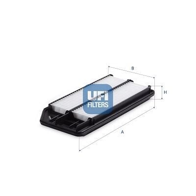 UFI 3027600 HAVA FİLTRESİ HONDA ACCORD 2.0L 2.4L K20A K24A CL7 CL9 kasa 03-08 - Görsel 1