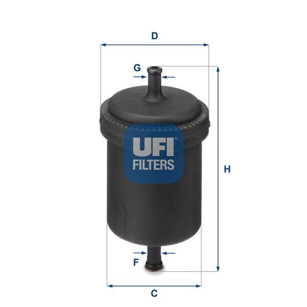 UFI 3151200 YAKIT FİLTRESİ BRAVA-BRAVO-MAREA-PUNTO-TMPR-DUCATO-ASTRA G-COMBO-CORSA B-C-MERIVA-OMEGA-CORDOBA OE - Görsel 1