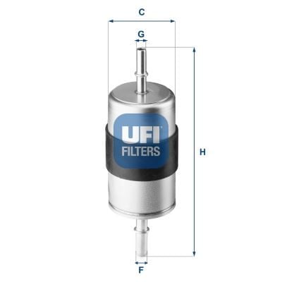UFI 3194400 YAKIT FYLTRESY POLESTAR-VOLVO POLESTAR 1 S60 III 20> S90 II 20> V60 II 20> V90 20> XC60 II 20> XC90 II 20> B4 Mild-Hybrid T4-T5-T6-T8 - Görsel 1