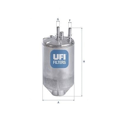 UFI 3195901 YAKIT FİLTRESİ CRAFTER MANN TGE 2.0 TDI 2016 > DAUA-DAUB-DASA-DAVA - Görsel 1