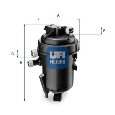 UFI 5511200 YAKIT FİLTRESİ DOBLO CARGO 1.3 JTD 16V OE - Görsel 1