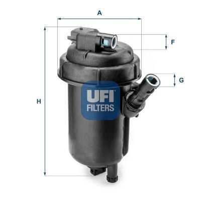 UFI 5515200 YAKIT FİLTRESİ ASTRA H-ZAFIRA 1.9 CDTI 05 > OE - Görsel 1