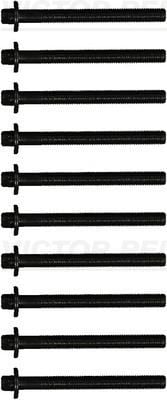 V.REINZ 141245701 SILINDIR KAPAK CIVATA SETI P206-P306-P307-P308-P406-P407-P508-P3008-P5008-EXPERT-BOXER-JUMPER-JUMPY- C4-C5-PARTNER 2.0 HDI DISCOVERY SPORT L550 FREELANDER 2 L359 R.R EVOQUE L538 JAGUAR XF I 2.2D X250 - Görsel 1