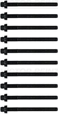 V.REINZ 143234201 SİLİNDİR KAPAĞI CİVATA SETİ 10 ADET P206-P307-P308-P407-EXPERT-C4-C5-JUMPY 1.8 16V EW7A 2.0 16V EW10A - Görsel 1