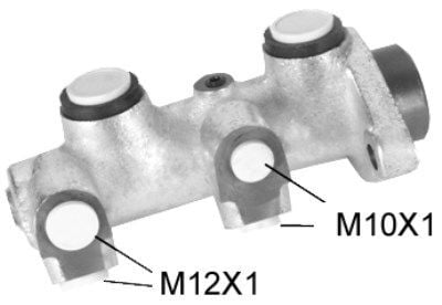 VALEO 400800 FREN ANA MERKEZİ ASTRA F 92>98 VECTRA A 88>95 CORSA B 94>00 COMBO B 96>01 20.6mm - Görsel 1