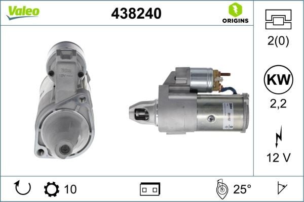 VALEO 438240 MARŞ MOTORU JEEP GRAND CHEROKEE - Görsel 1
