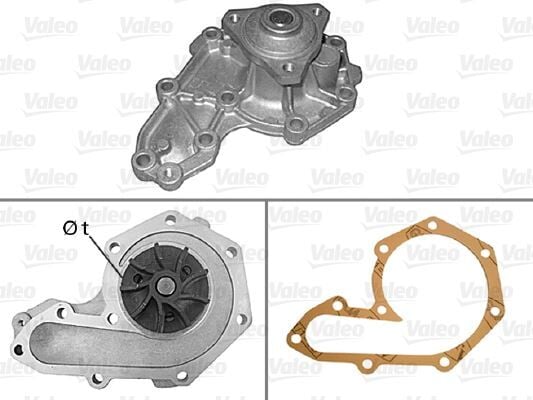VALEO 506019 DEVİRDAİM KNG-SOLENZA 1.9-R19-CLIO DZL-R9-LGN 2.0 16V PA531 T M345611 MITSUBISHI OPEL - Görsel 1