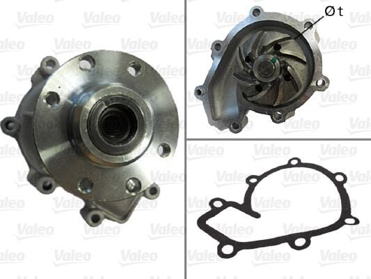 VALEO 506060 DEVIRDAIM POMPASI MERCEDES OM601 OM602 OM603 OM605 W201 W202 W124 W210 W463 W140 W638 B901>B904 - Görsel 1