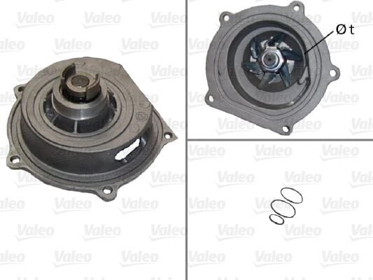 VALEO 506320 DEVIRDAIM POMPASI LAND ROVER 20T4H 20T2N DISCOVERY I LJ FREELANDER I L314 . HONDA CIVIC VI ACCORD VI - Görsel 1