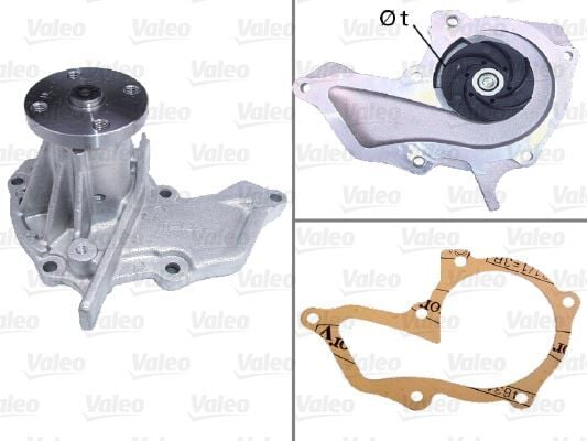 VALEO 506472 DEVIRDAIM KOMPLE MAZDA 121 II FIESTA 02> 08ZETEC FOCUS 1.6 ZETEC FUSION 1.4 ZETEC VOLVO S40 V50 03> - Görsel 1