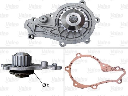 VALEO 506715 DEVİRDAİM P207-P208-P301-P308-P508-P2008-P3008-P5008 08>PARTNER-BERLINGO-RIFTER-JUMPY-C5-C4-DS4-C3-D S3-DS5-C-ELYSEE 1.6 HDI DV6C DV6DTED FOCUS 04>11 1.6 TDCI FOCUS 11>17 ECOSPORT 14> FIESTA 08>17 KUGA - Görsel 1