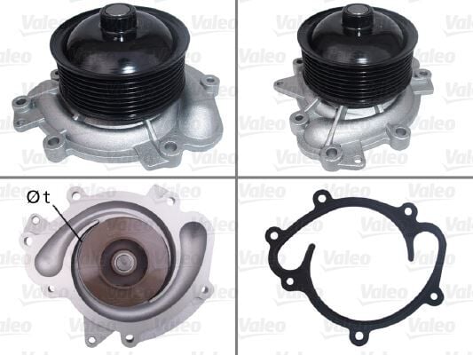 VALEO 506987 DEVIRDAIM POMPASI MERCEDES OM642 W203 W204 C209 C219 W211 W164 W463 W221 W639 B906 - Görsel 1