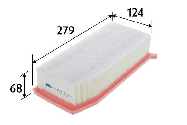 VALEO 585414 HAVA FİLTRESİ CLIO IV 12> CAPTUR I 13> EXPRESS 21>LOGAN II 13>SYMBOL III 13> SANDERO II 12> DUSTER 10>18 DOKKER 12> 0.9TCe 1.2TCe 1.3TCe 1.5 BLUE dCI 1.6 - Görsel 1