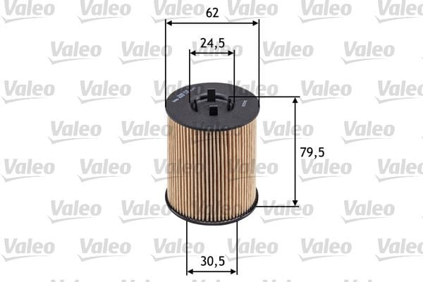 VALEO 586539 YAĞ FİLTRESİ ASTRA G 1.8 16V-OMEGA B 2.5 V6-3.0 V6-3.2 V6-VECTRA B 1.8i 16V-2.5i V6-2.6i V6-VECTRA C - Görsel 1