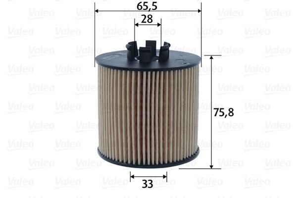 VALEO 586598 YAĞ FİLTRESİ CADDY III 04>GOLF IV 00>POLO-BORA-CORDOBA-LEON-TOLEDO-IBIZA 1.4 16V-1.6 16V - Görsel 1