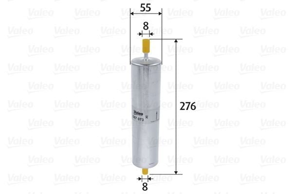 VALEO 587073 YAKIT FILTRESI LAND ROVER FREELANDER I 204D3 L314 TD4 - Görsel 1