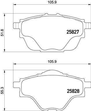 VALEO 670395 ARKA FREN BALATASI ASTRA L-GRANDLAND-C4 GRAND/SPACETOURER-C5 AIRCROSS-P508-P5008-P308-P3008-DS4-DS7 290mm - Görsel 1