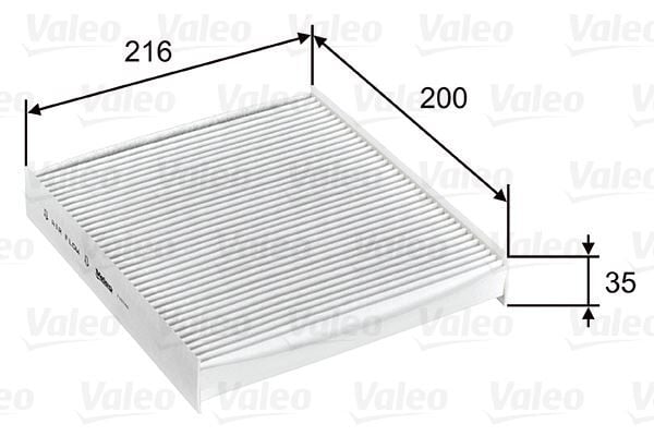 VALEO 715746 POLEN FİLTRESİ CLIO IV 12>SYMBOL III 13>CAPTUR I 13>SANDERO II 12>LOGAN II 12>TALIANT 21> CAPTUR II 20>CLIO V 19>MICRA V K14 16>JUKE F16 19>0.9TCe 1.0TCe 1.2TCe 1.3TCe 1.5dCİ - Görsel 1