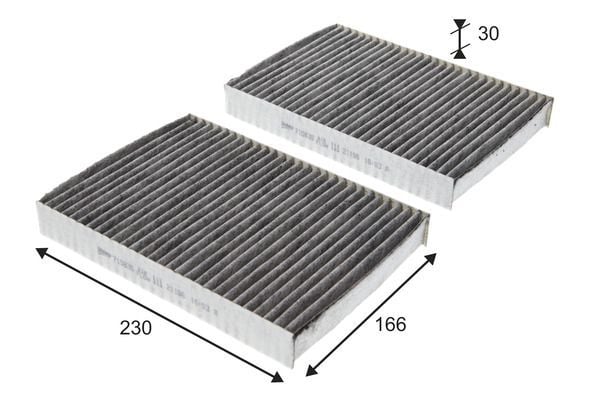 VALEO 715835 POLEN FILTRESI TAKIMI BMW F90 G30 G31 G38 G32 G11 G12 G14 G15 G16 G05 G06 G07 G09 KARBONLU - Görsel 1