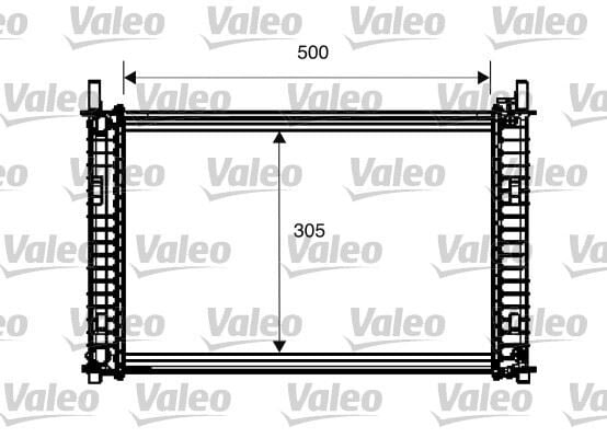VALEO 734274 MOTOR SU RADYATORU FIESTA 1.25 16V 1.4 16V 1.4TDCI 01>08 MAZDA II 1.4CD MANUEL - Görsel 1