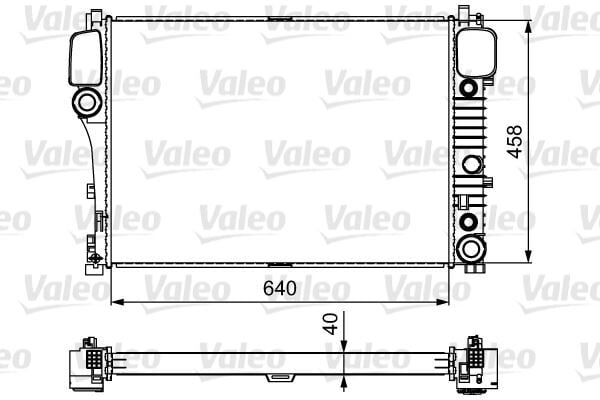 VALEO 735299 MOTOR SU RADYATORU MERCEDES S-CLASS W221 C216 - Görsel 1