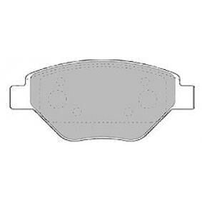VALEO 9001181 ÖN FREN BALATASI MEGANE II 02>08 1.4 54x122x18 - Görsel 1