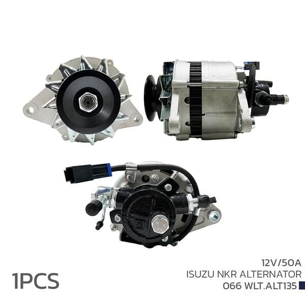 VOLTECH 066WLT.ALT135 ALTERNATÖR SARJ DİNAMOSU 12V 50A ISIZU NKR - Görsel 1