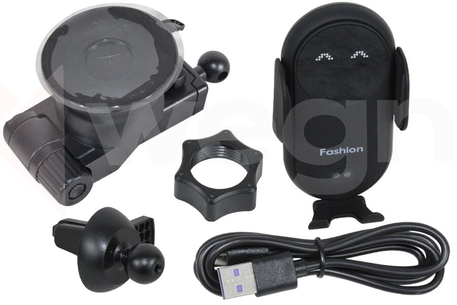 WEGNA AC01-029 ARAÇ İÇİ TELEFON TUTUCU SİYAH - Görsel 1
