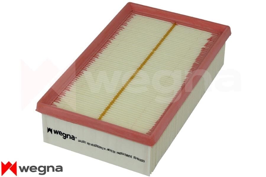 WEGNA WA2021 HAVA FİLTRESİ CLIO III 04>MODUS 04> MICRA III K12 05>JUKE 10>19 1.2 D4F 1.4 K4J 1.5dCI K9K 1.6 K4M 2.0 F4R - Görsel 1