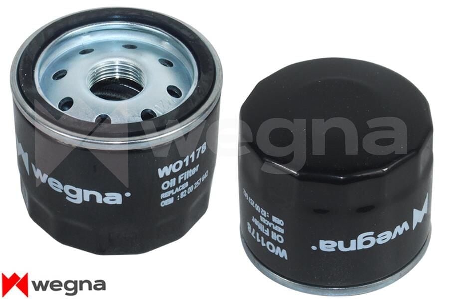 WEGNA WO1178 YAĞ FİLTRESİ RENAULT CLIO I-II-III 92> KANGOO 96> EXPRESS 96> TWINGO 96> MODUS 04> SANDERO 08> 1.2 - 1.2 16V - Görsel 1