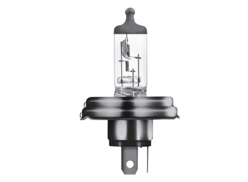 WOLFRAM 22159 AMPUL 12V H4 100/90 P45t STANDART IŞIK TABLALI P45t 64204 - Görsel 1