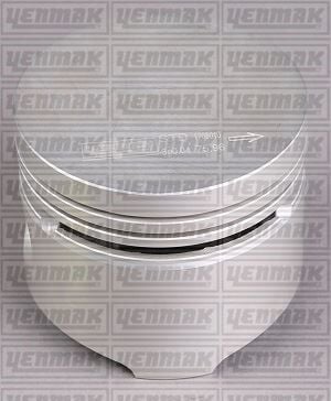 YENMAK 31-03904-000 MOTOR PİSTON SEGMAN R9-R12 1400 76.00 ÇAP STD - Görsel 1