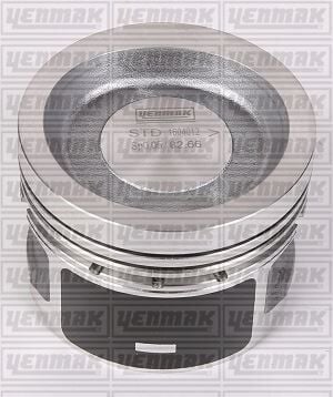 YENMAK 31-04176-000 MOTOR PİSTON SEGMAN STD 82.70 LAGUNA 95>01 MEGANE I 96>03 2.0 F3R - Görsel 1