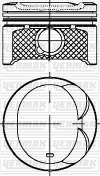 YENMAK 36-03990-050 PİSTON SEGMAN 050 TOYOTA COROLLA 1.6L 3ZZ-FE VVTi ZZE112 ZZE121 00-06 / AVENSIS 1.6L 3ZZFE VVTi ZZT250 03-08 çap 79.50 mm / ölçü 1.2 x 1.2 x 3.0 Adet fiyatıdır - Görsel 1