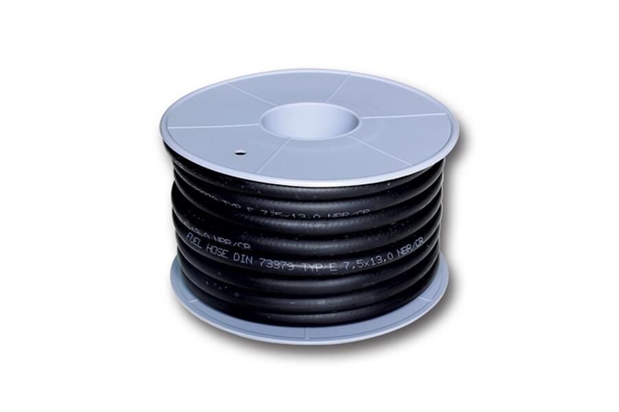 YTT 10122 YAKIT HORTUMU TÜM ARABALAR İÇİN İÇTEN ÖRGÜLÜ 7.5mmx13.5mm E TİPİ PLASTİK MAKARALI - Görsel 1