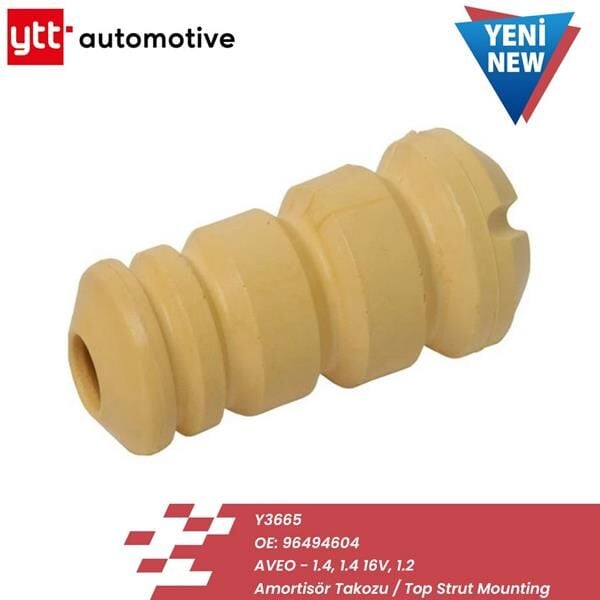 YTT 3665 AMORTİSÖR TAKOZU AVEO 1.4-1.4 16V-1.2 03-08 - Görsel 1