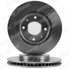 OTOZONE BD9012 ÖN FREN DİSKİ HAVA KANALLI MITSUBISHI LANCER 1.6L 4G18 CS3A 03-08 276 çap x 4 bijon - Adet disk fiyatıdır