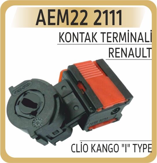 AEM22 2111 KONTAK TERMİNALİ CLİO KANGO I TYPE