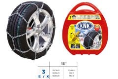 KNK1 X03 PATİNAJ ZİNCİRİ TAKMATİK ÇAPRAZ 13 JANT ZİNCİR EBATLARI İÇİN RESİME BAKINIZ
