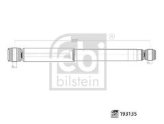 FEBI 193135 ARKA AMORTİSÖR SAĞ-SOL RENAULT TRAFIC II 01>06 OPEL VIVARO 01>06 GAZLI
