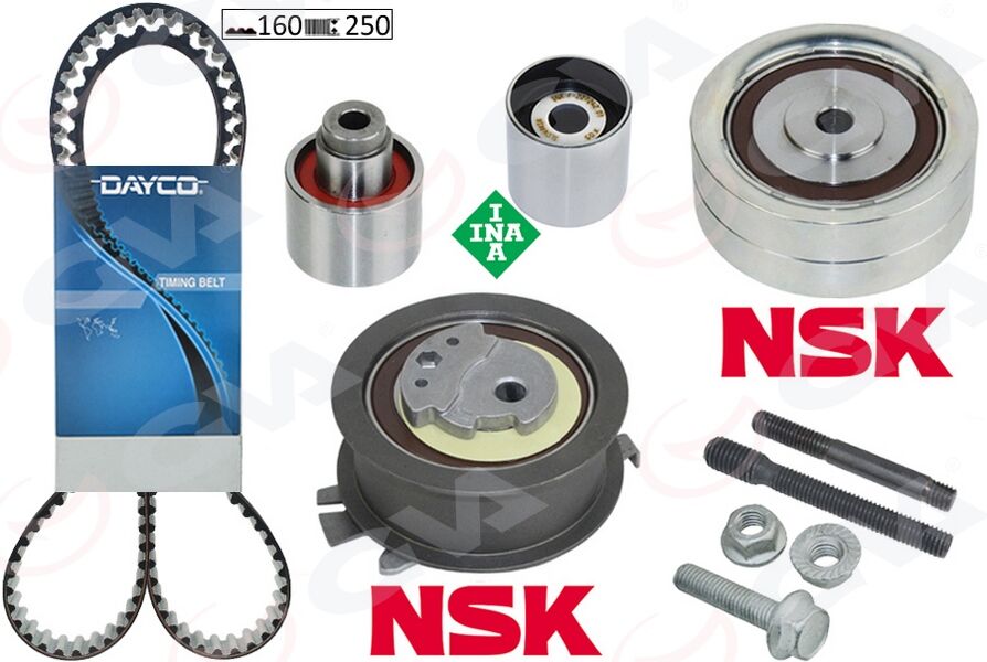 GVA 59T7575D TRİGER SETİ CRAFTER-T6-A3-JETTA-CADDY-POLO-PASSAT 1.6-2.0 TDI CAYB/C/D- CAAB/C-CKUB-CFFB-CFWA-CAGA