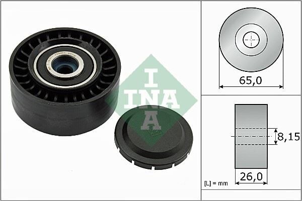 INA 532056410 ALTERNATÖR GERGİ RULMANI TOUAREG-A4-A5-A6-A8-Q5-Q7 2.7-3.0TDI 2004 > CGLC-BKS-BMK-BUN