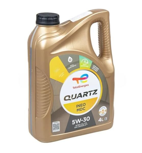 TOTAL 227344 MOTOR YAĞI TOTAL QUARTZ INEO MDC 5W30 3B 4 LİTRE
