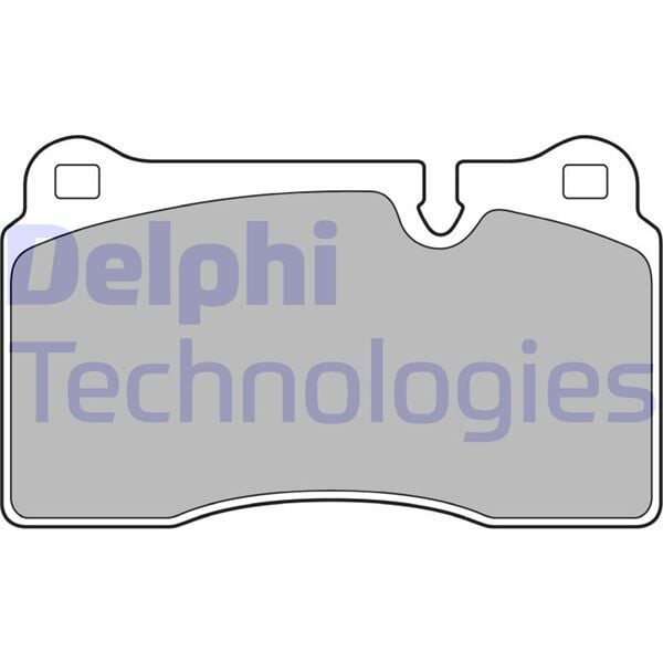 DELPHI LP2009 FREN BALATASI ON LAND ROVER RANGE ROVER L320 L322