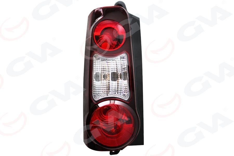 GVA 2045015 STOP LAMBASI DUYSUZ SOL BAGAJ KAPISI ÇİFT KAPI SİYAH PEUGEOT PARTNER III -BERLINGO III 2008-18